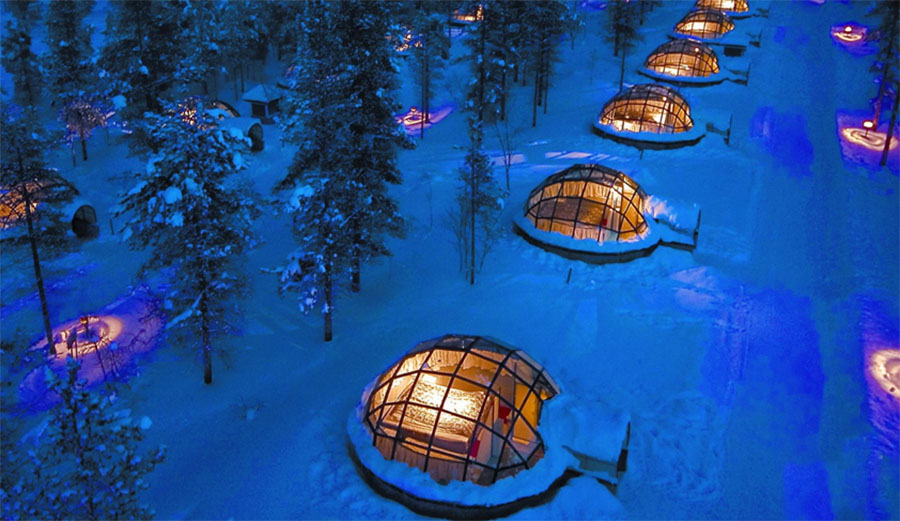 Igloo village