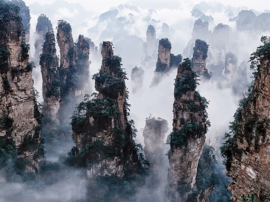 Tianzi Mountains